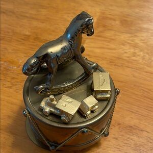 Brass “Babes in Toyland” Music Box